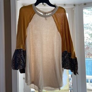 Cute Blu Pepper top S